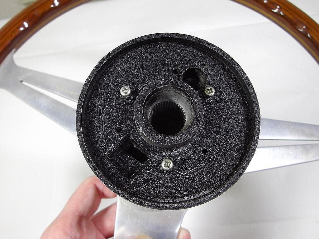 当時物！NARDI ナルディ クラッシック ウッドステアリング・ハンドル 365