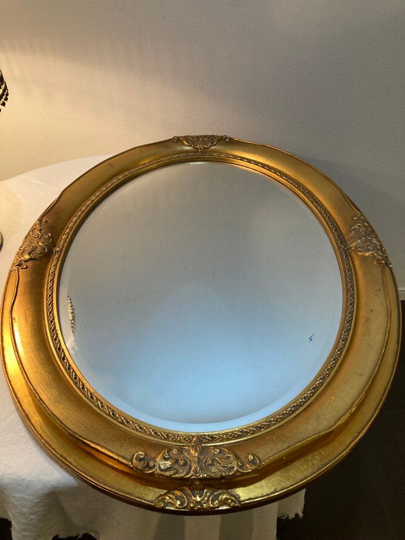 メロディー　高級 アンティーク ミラー 鏡 額縁 クラッシック ビンテージ