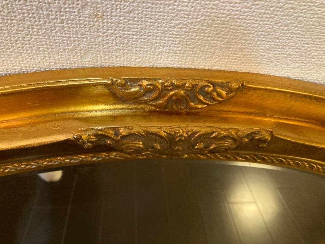 メロディー　高級 アンティーク ミラー 鏡 額縁 クラッシック ビンテージ