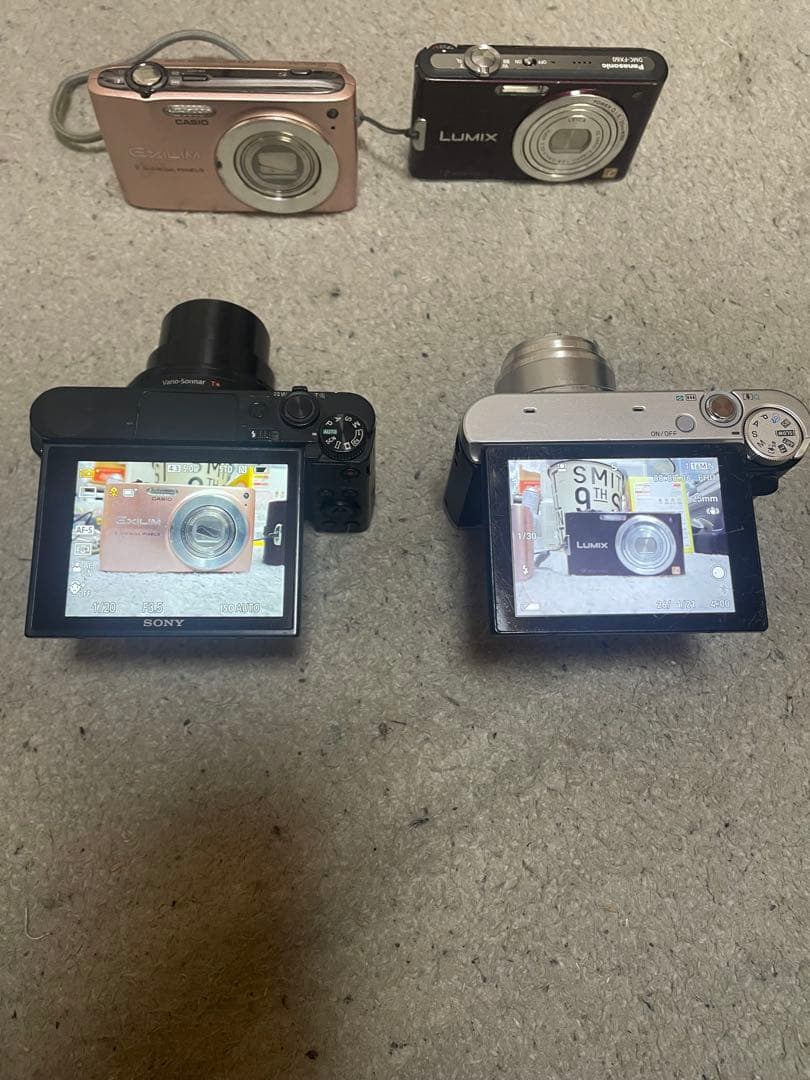 デジタルカメラ　ジャンク品まとめ売り