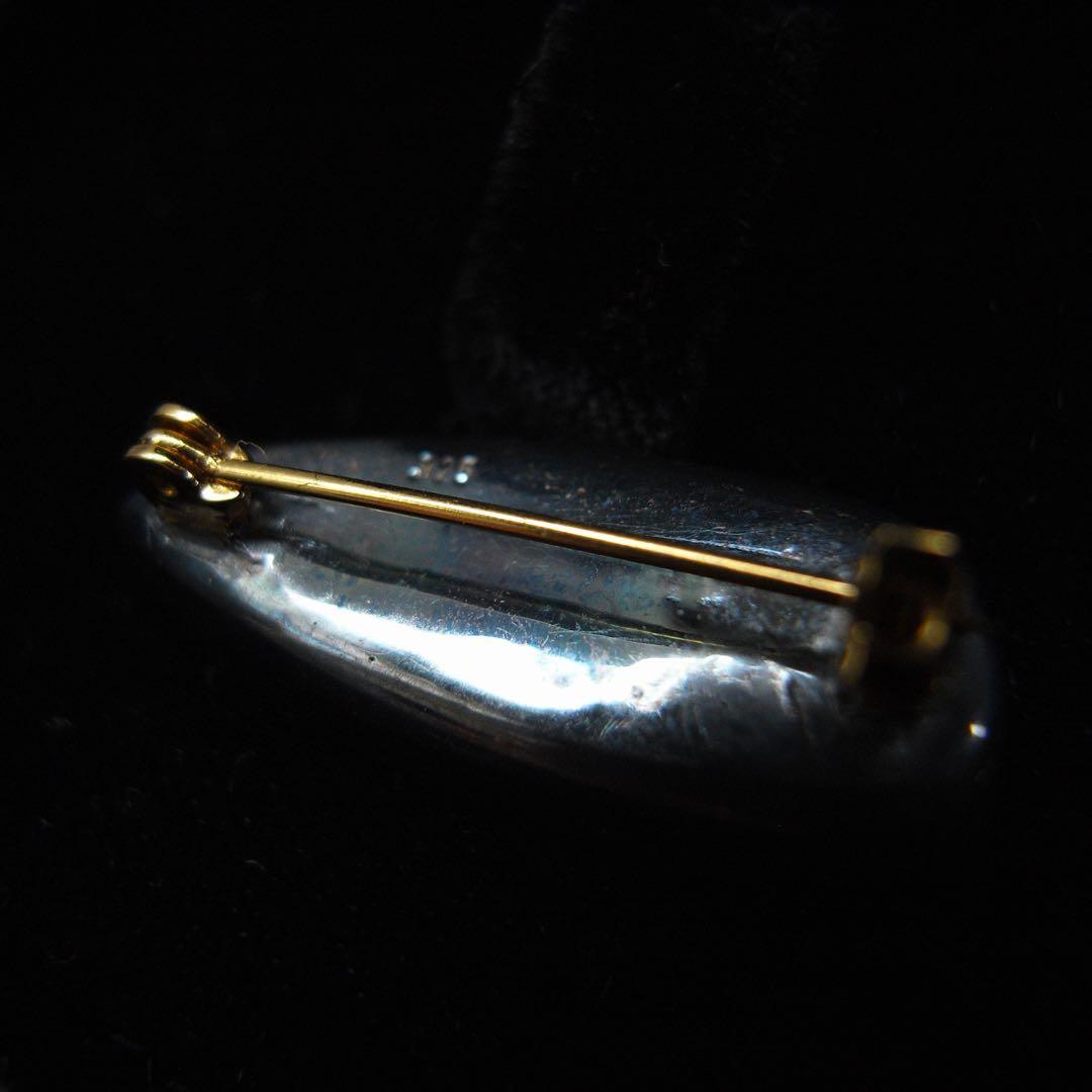 希少 大型 アンティーク 宝石 ジュエリー 遊色 ボルダー オパール ブローチ