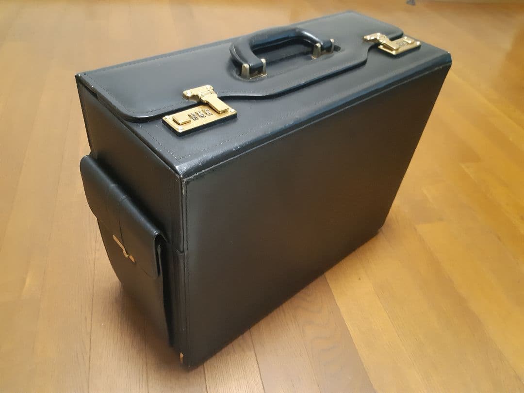 パイロットケース フライトバッグ 革製 新品未使用