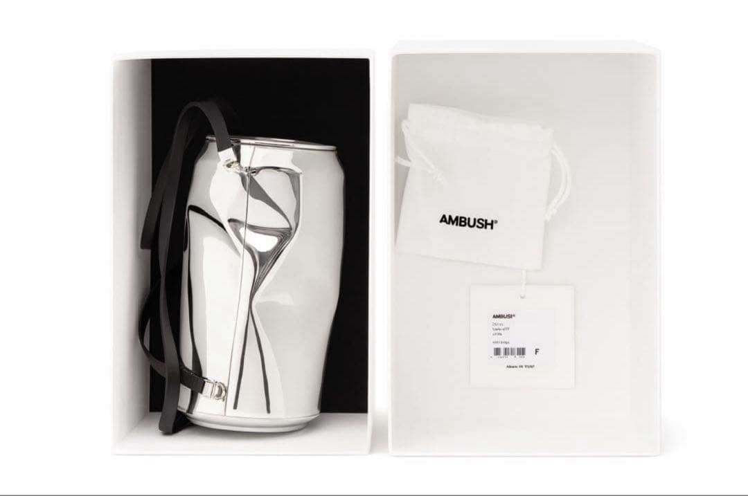 STYLISE 　　AMBUSH® CAN CLUTCH シルバー 新品