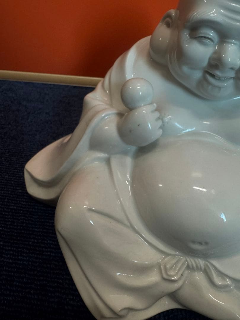 2061 平戸　白磁　布袋様　七福神　春画　美人画　縁起物　置物　古美術
