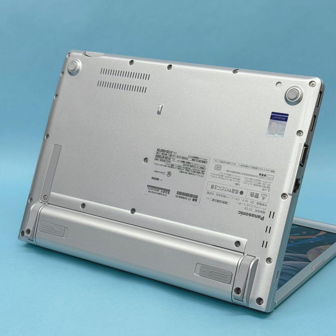 855 準美品 使用130時間 レッツノート SV9 i5 第10世代 8GB