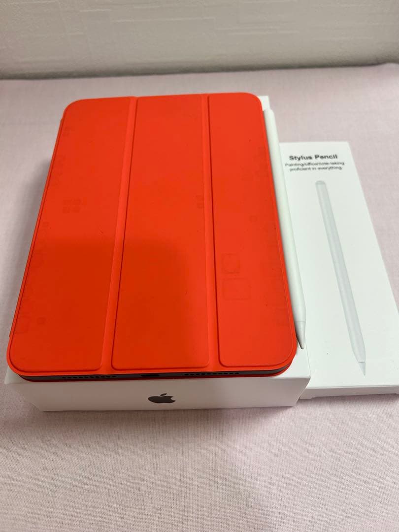 美品!iPad mini代6世代Wi-Fi8.3インチ64GB純正カバー付