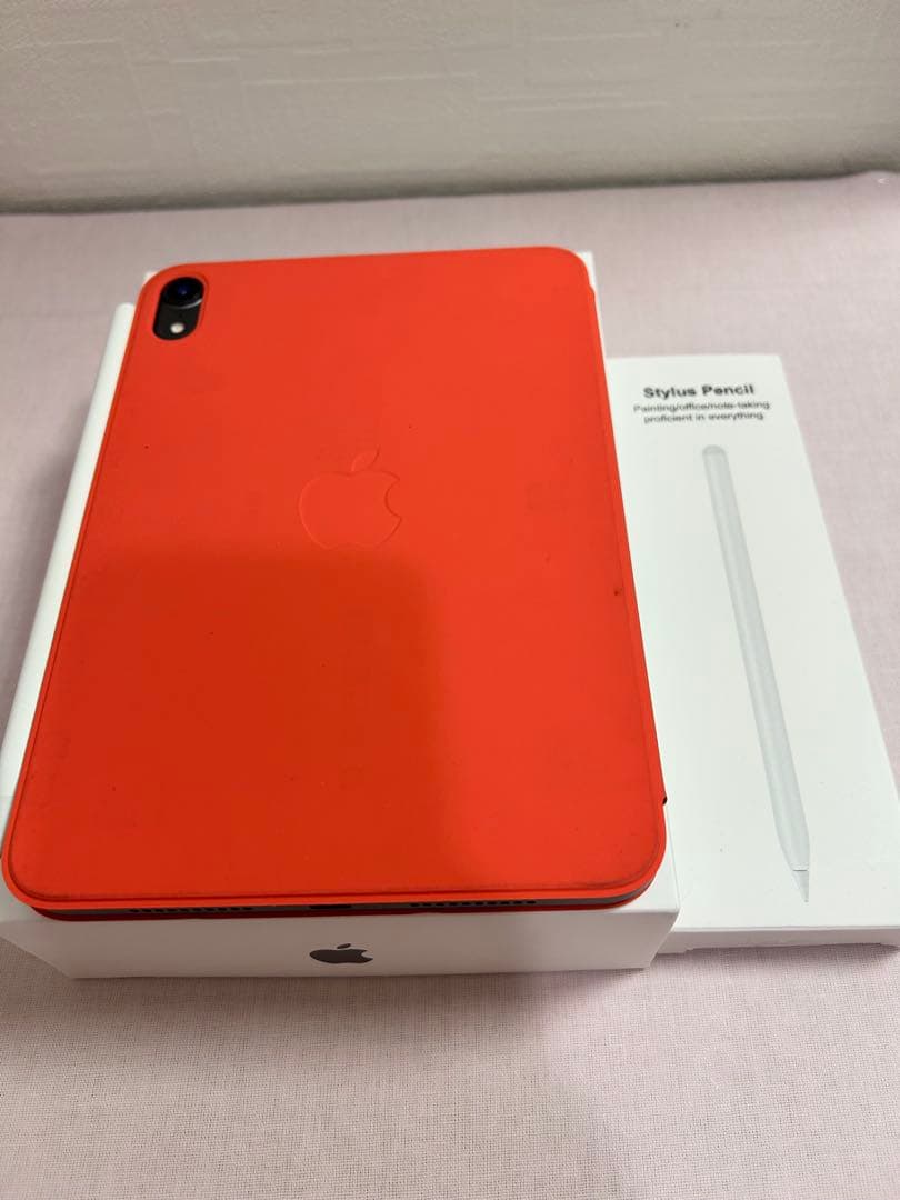 美品!iPad mini代6世代Wi-Fi8.3インチ64GB純正カバー付