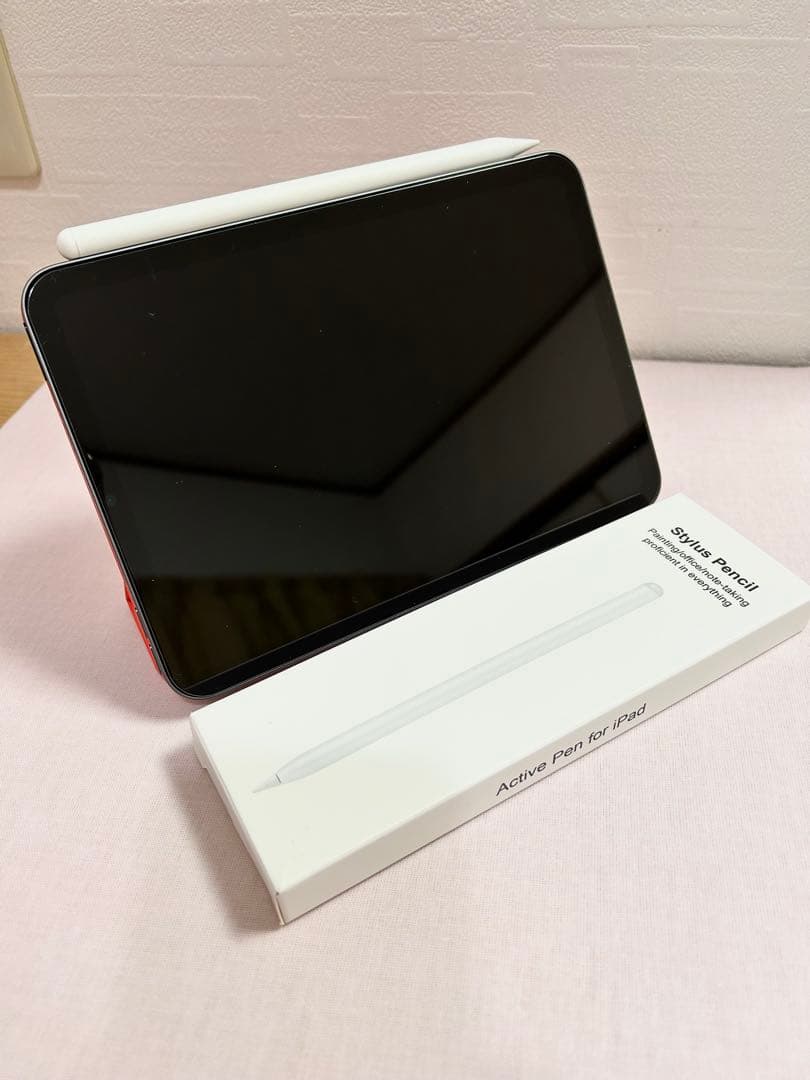 美品!iPad mini代6世代Wi-Fi8.3インチ64GB純正カバー付