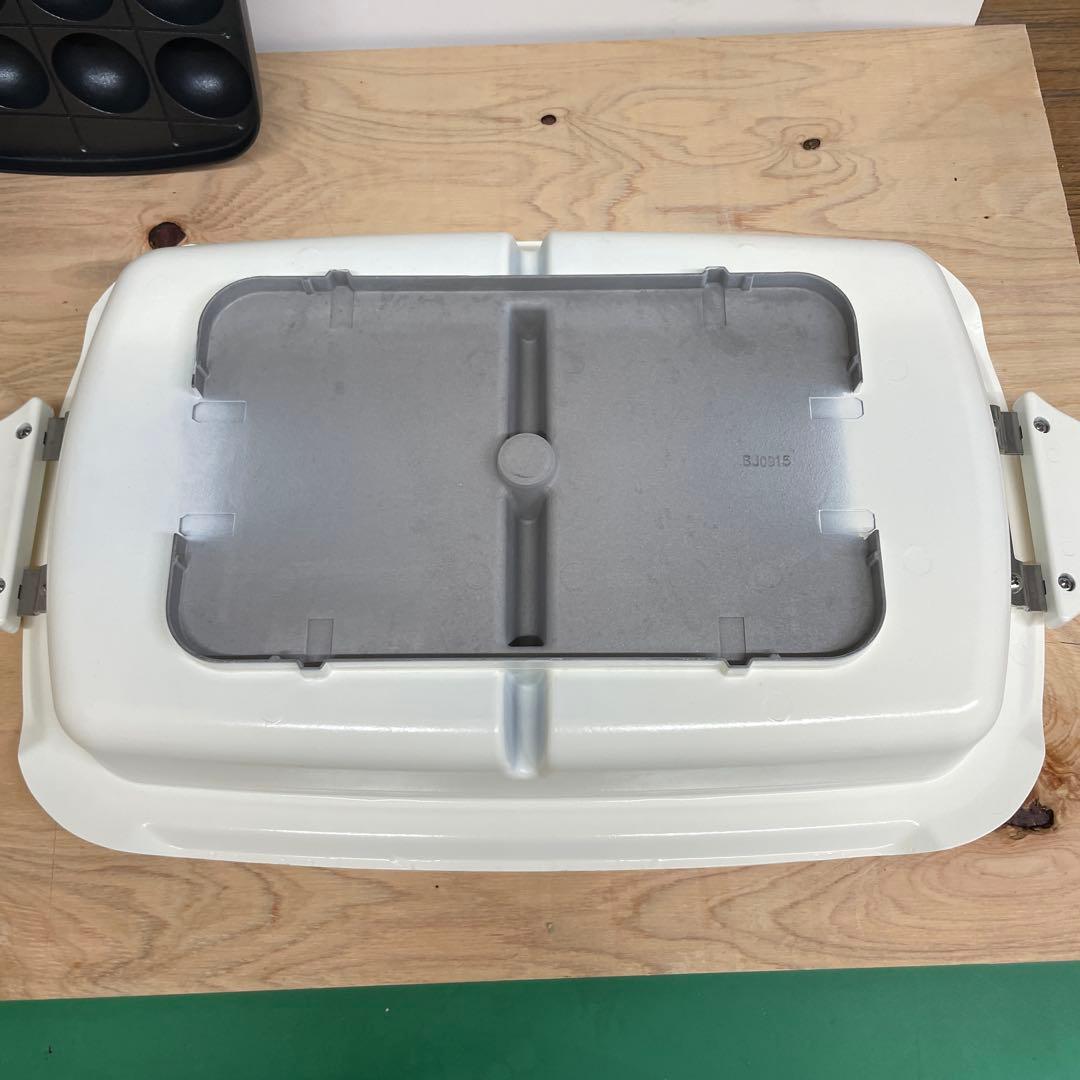 BRUNO　ブルーノホットプレート　グランデサイズ　ホワイト　仕切り鍋付き