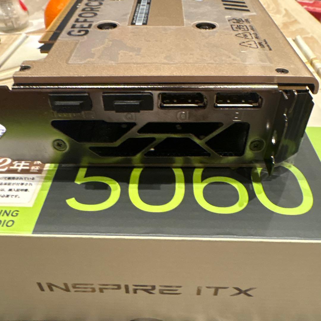グラフィックボード・グラボ・ビデオカード MSI GEFORCE RTX 5060 8GB INSPIRE ITX