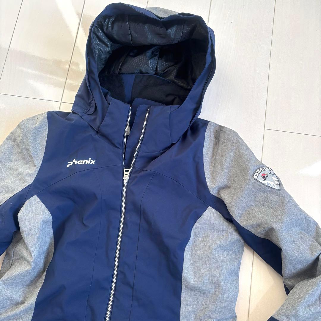 フェニックス レディーススキーウェア上下 ネイビー✖️グレー