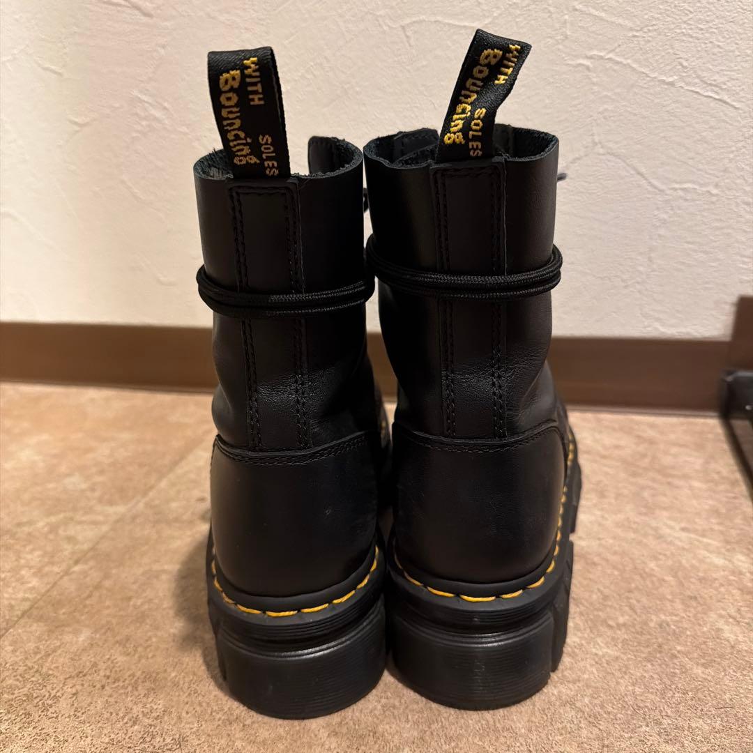 ドクターマーチン 厚底 ブラック ブーツ 正規品
