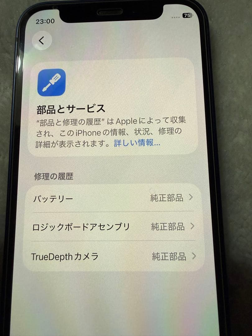 iPhone12mini ブルー