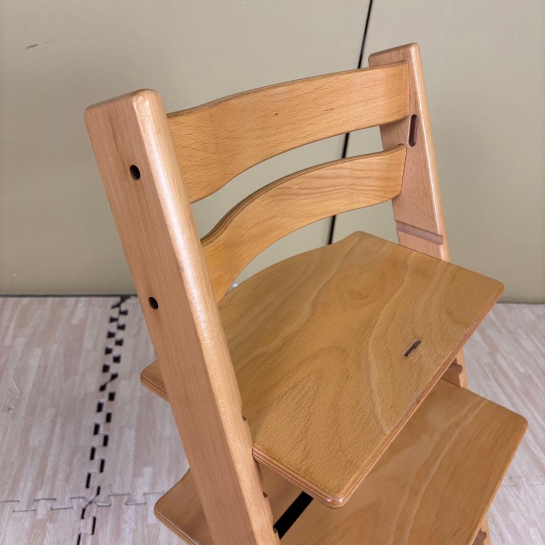 ☆除菌清掃済☆　ストッケ　トリップ　トラップ　ナチュラル