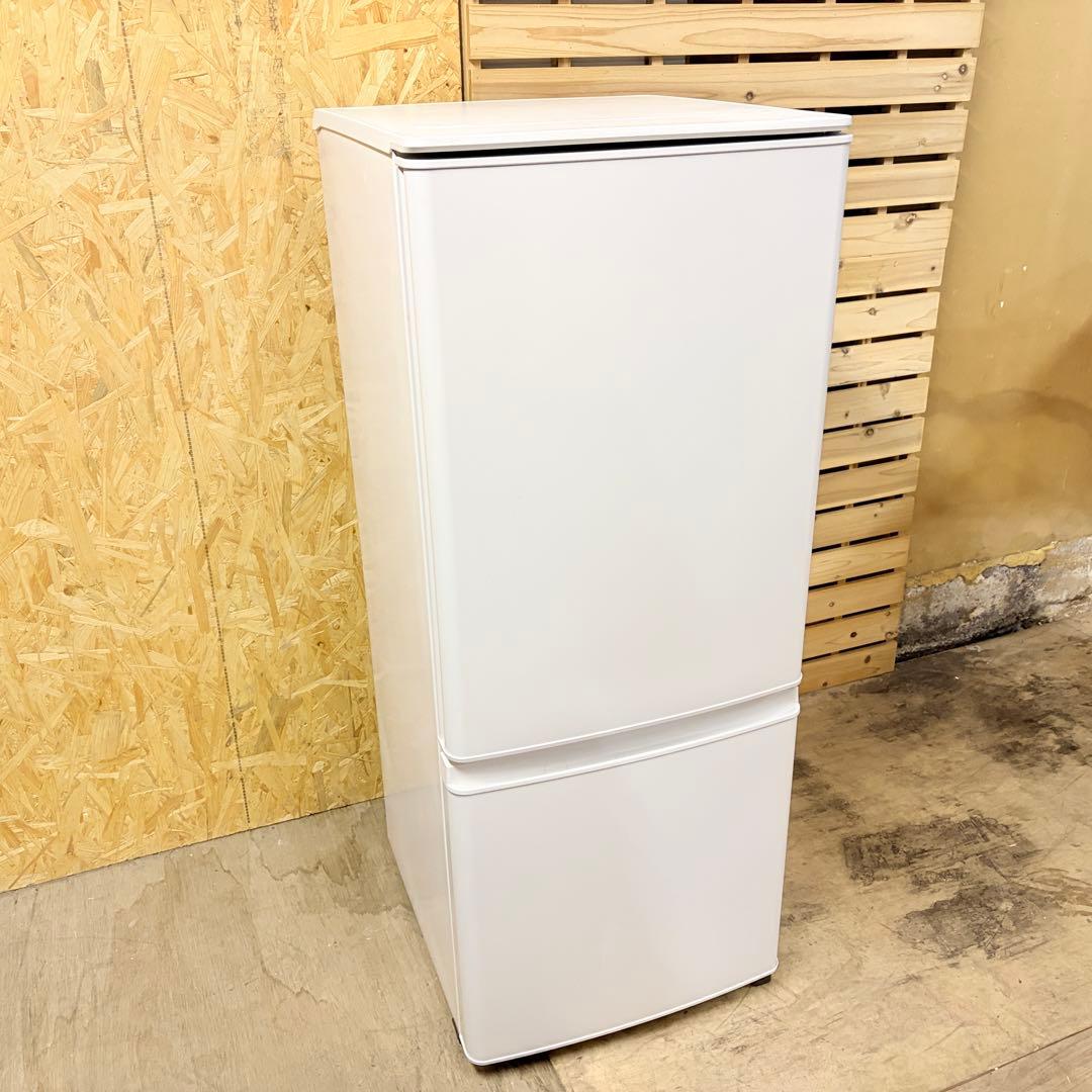 三菱電機 冷凍冷蔵庫 MR-P15K-W 2025年製 マットホワイト 146L