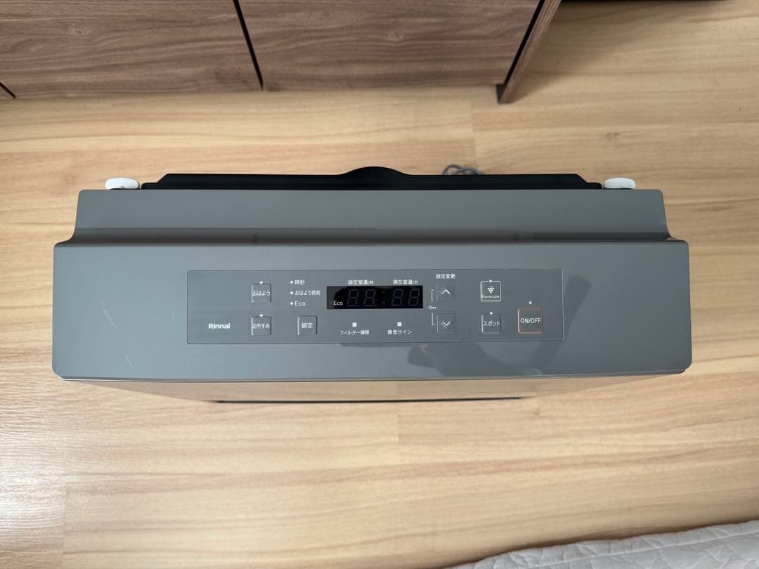 【美品】リンナイ　ガスファンヒーター RC-U5801PE