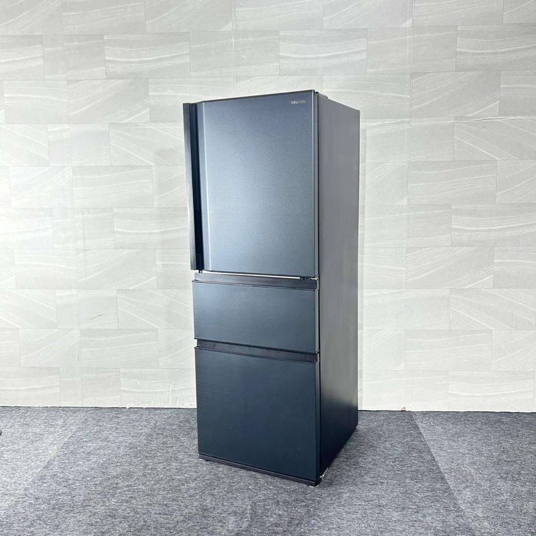 TOSHIBA 冷蔵庫 326L 中型冷蔵庫 清掃済み 2022年 d5246