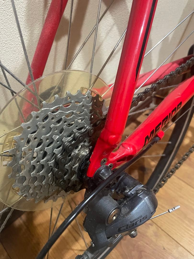 MERIDA レッド ロードバイク
