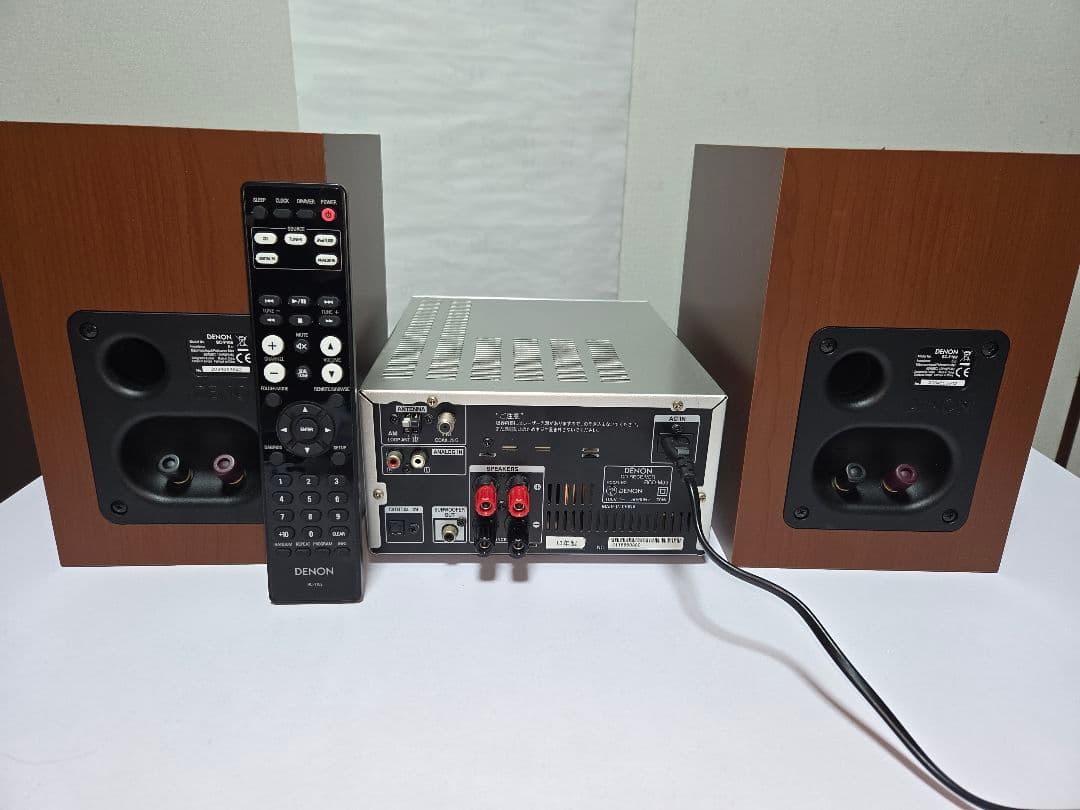DENON ミニコンポ 、リモコン付き