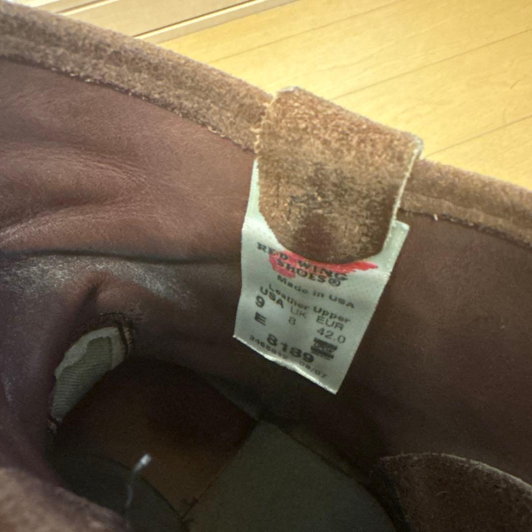 期間限定値下げ　極美品　レッドウイング　8189 ペコスブーツ　US9