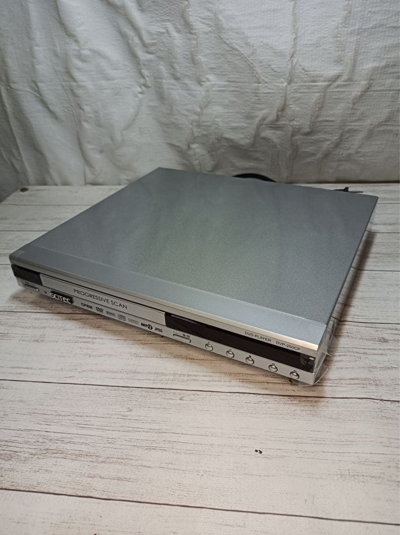八6298【未使用品】サイテック DVDプレーヤー DVP-250CP