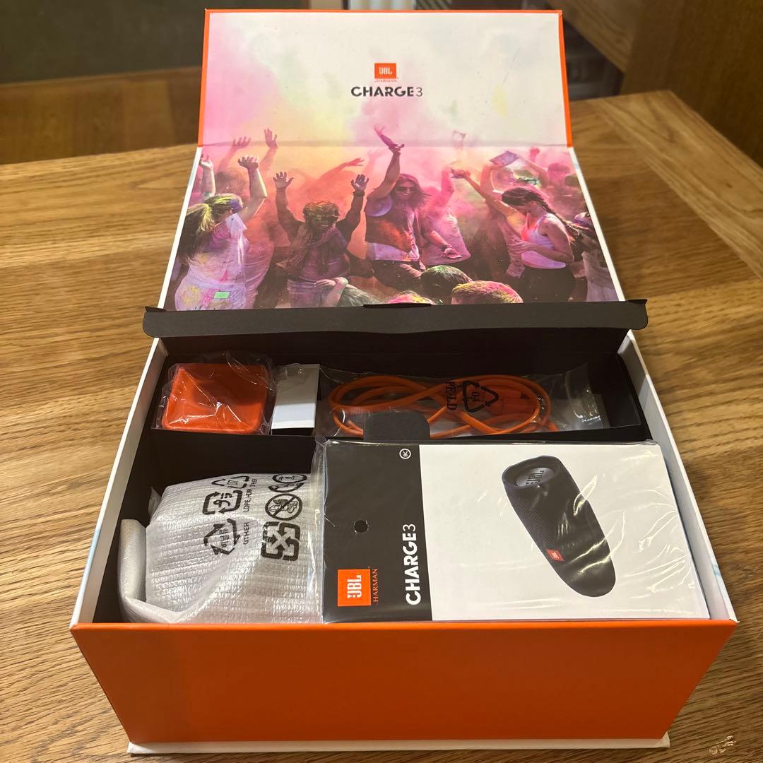 JBL Charge 3 ブラック ワイヤレススピーカー【動作確認済】
