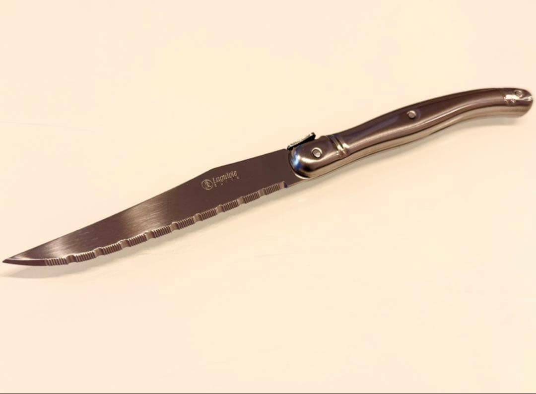Laguiole elite カトラリーセット24本入シルバー　刻印入り5セット