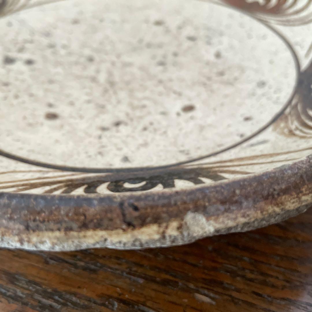 瀬戸　馬の目皿　大皿　皿