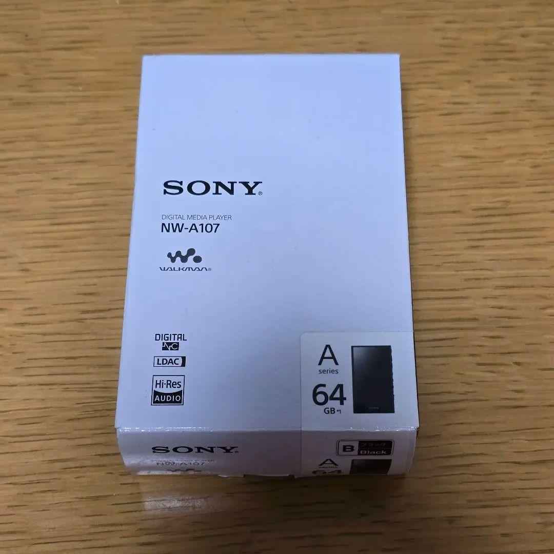 【美品】SONY ウォークマン NW-A107 64GB Black