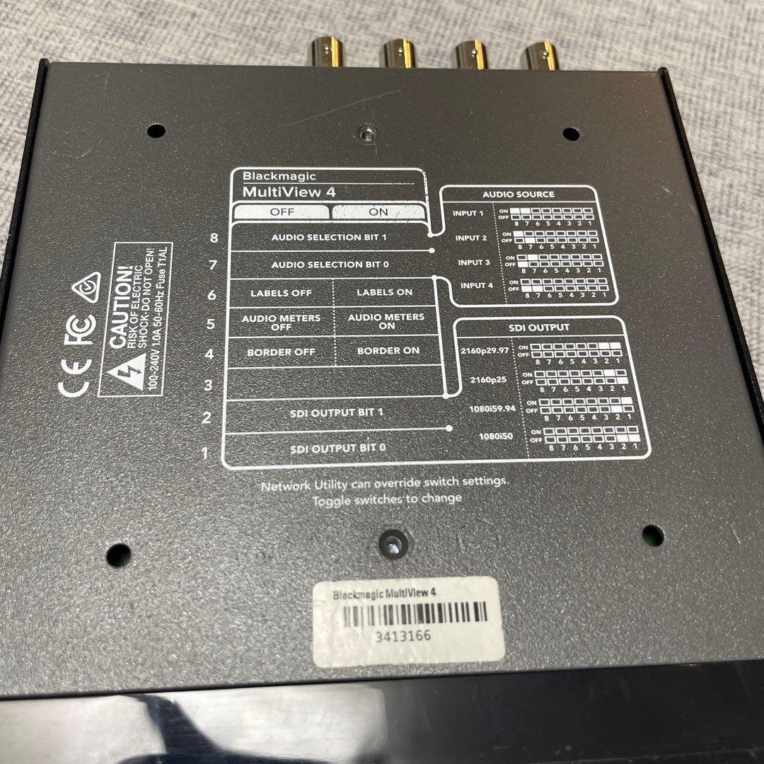 Blackmagic MultiView 4 マルチビューア