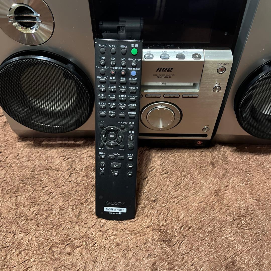 SONY HDD NAS－Ｍ 7HD 動作品HDD.CD.MD.FM.USB