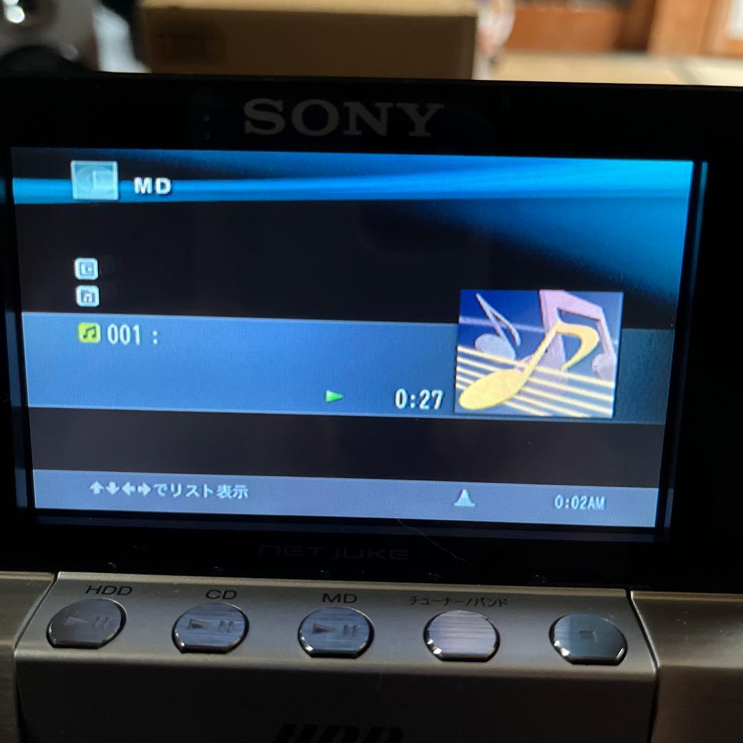 SONY HDD NAS－Ｍ 7HD 動作品HDD.CD.MD.FM.USB