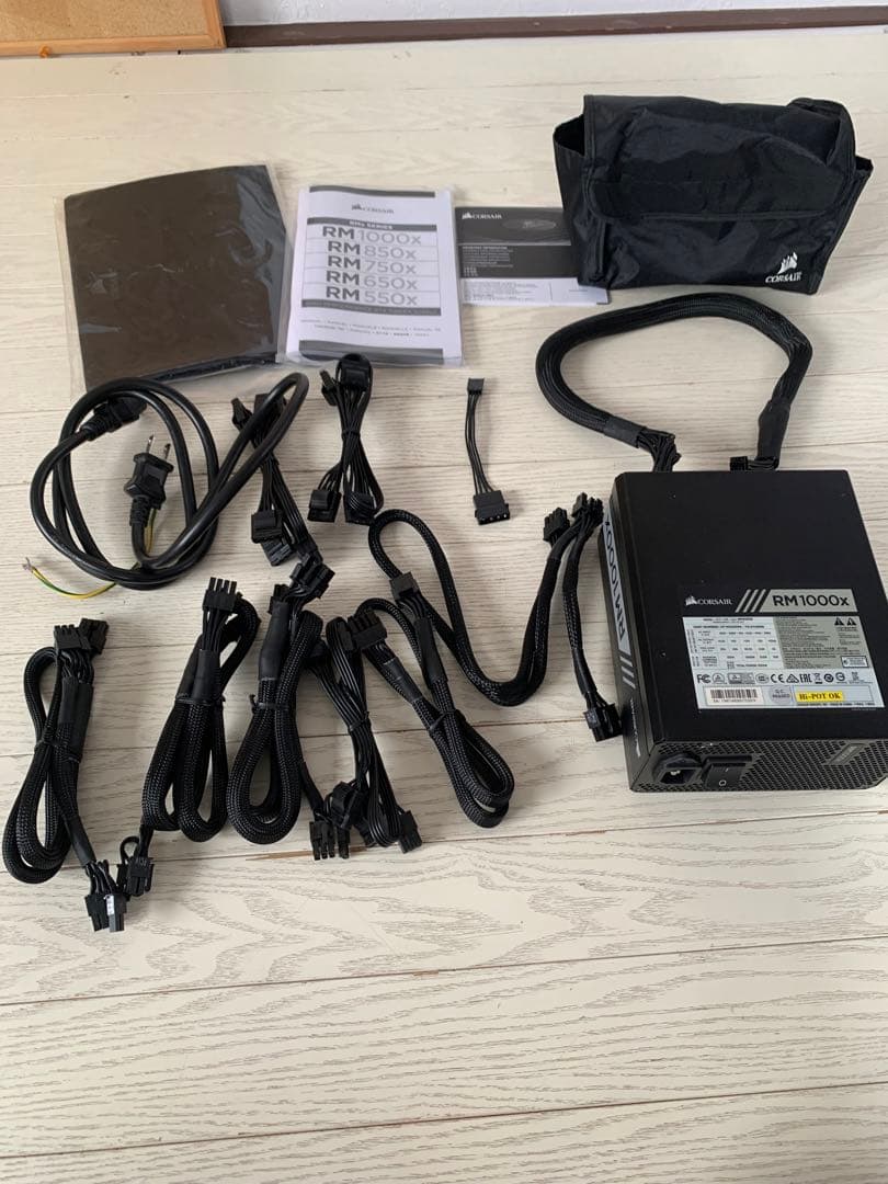 Corsair RM1000x 1000W 電源ユニット　付属品不足