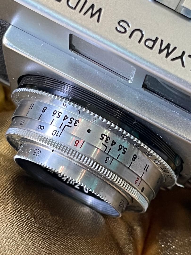 OLYMPUS WIDE 目測式 D.Zuiko-W 35mm 動作品