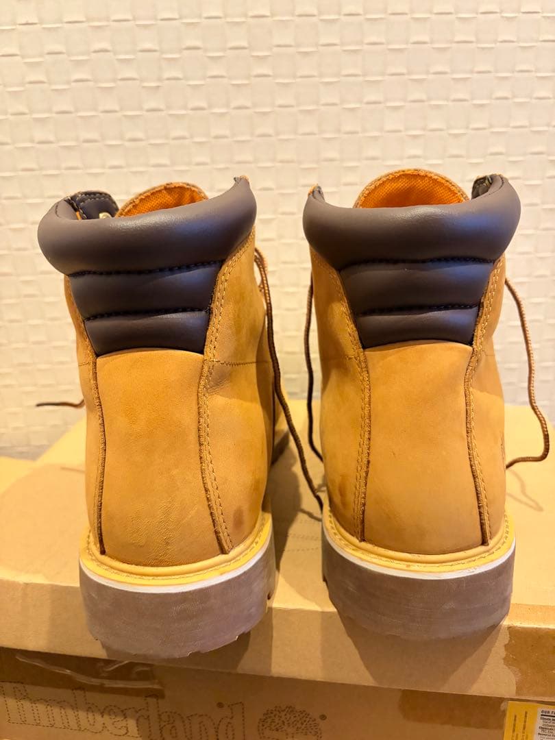 Timberland ブラウンハイカットブーツ 26cm