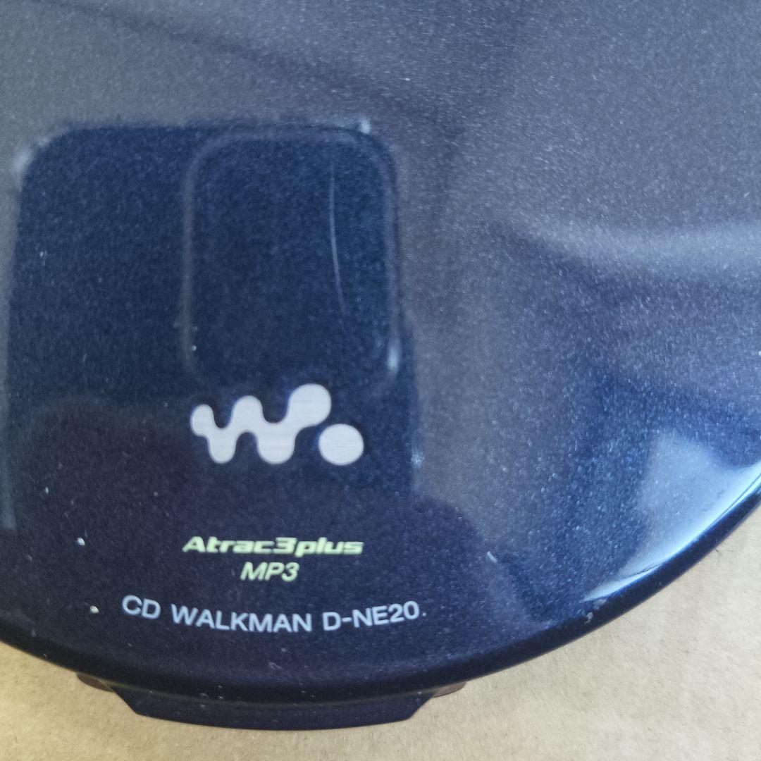 【ジャンク】SONY CD WALKMAN D-NE20 & リモコン 他セット