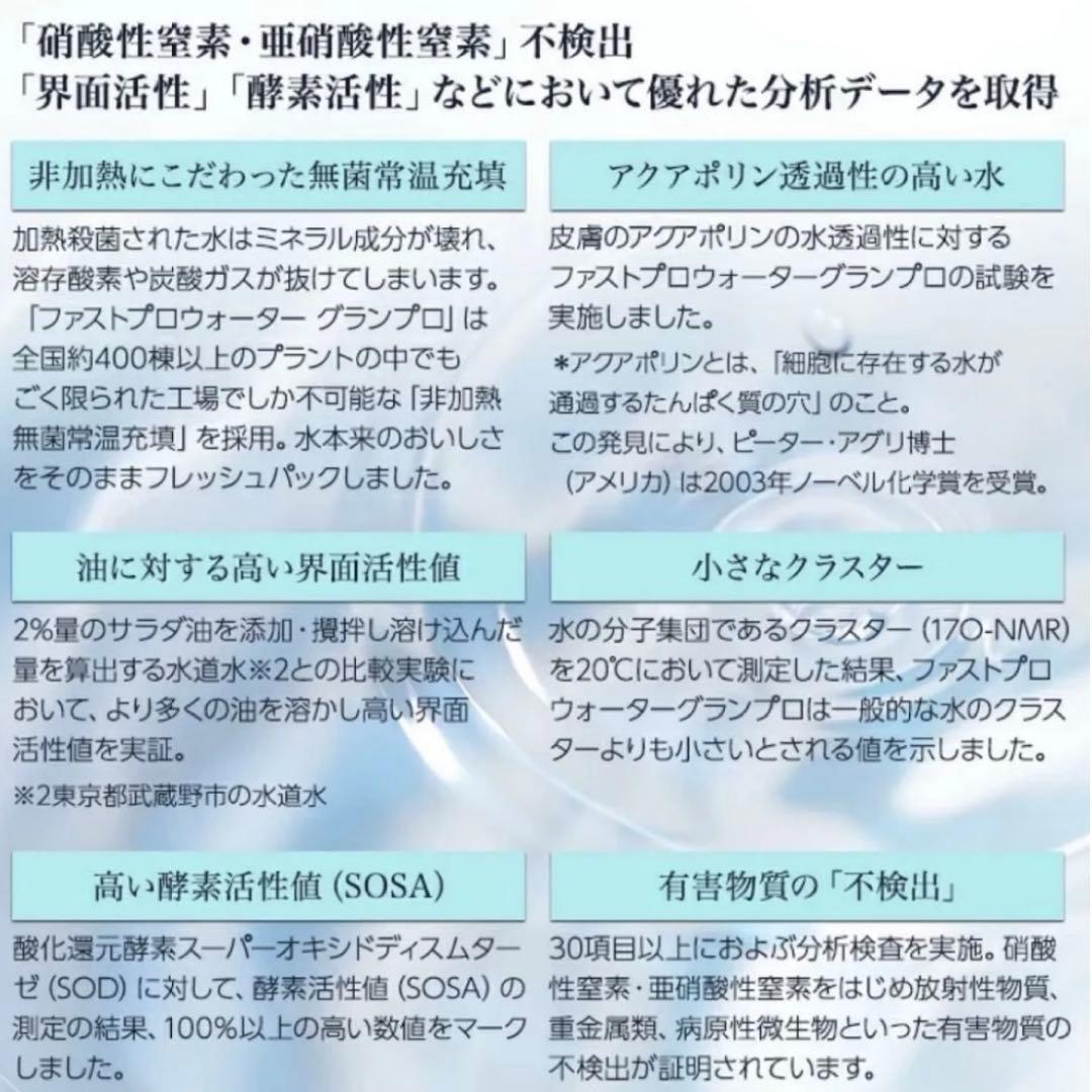 まりファストプロウォーター 500ml×48本