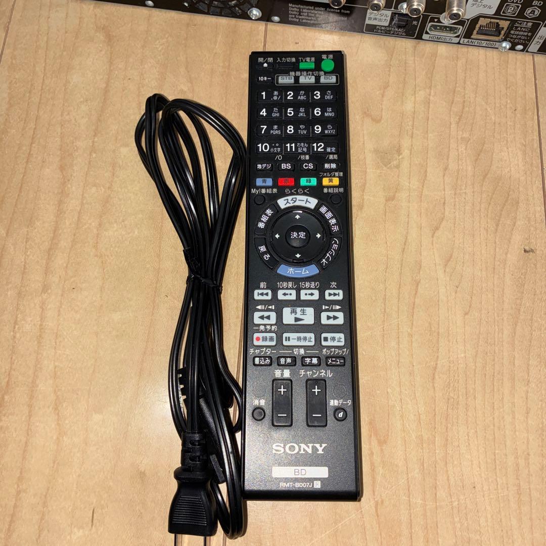 Sony ブルーレイレコーダー　BDZ-AT700動作ok です