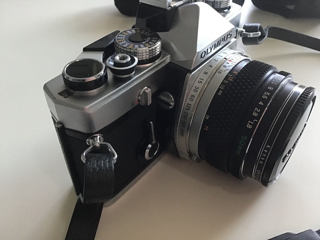 オリンパスOM-1 フィルムカメラ　付属品付き