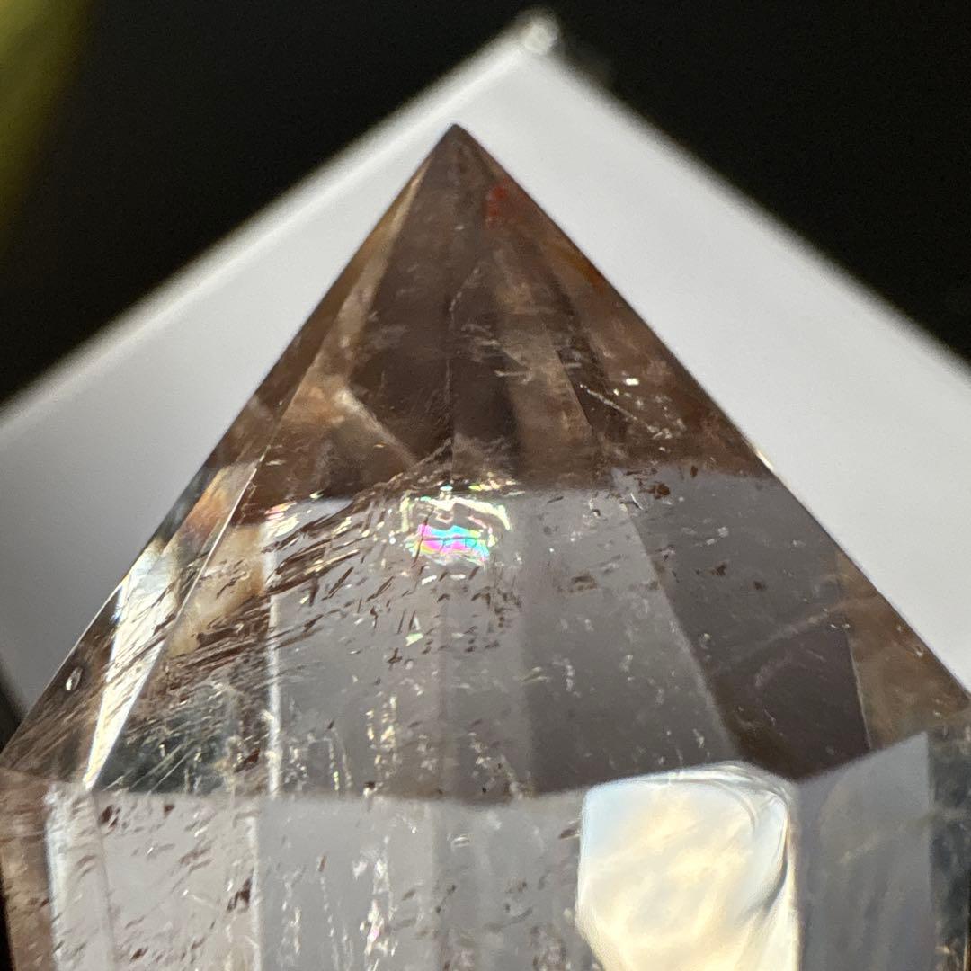 ❤️超レア9cm 虹入り浮く紋　高品質レムリアンシード　12面体ヴォーゲルワンド