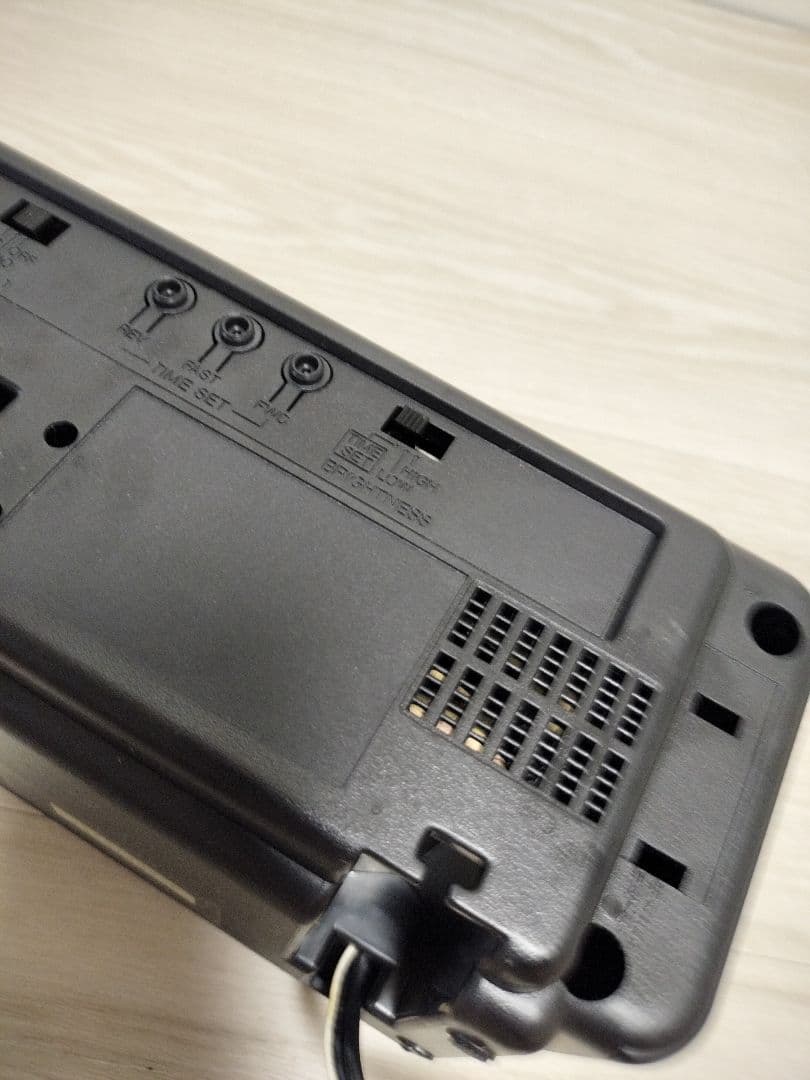 超美品 1988年製 ナショナル クロックラジオ BEGIN RC-X210