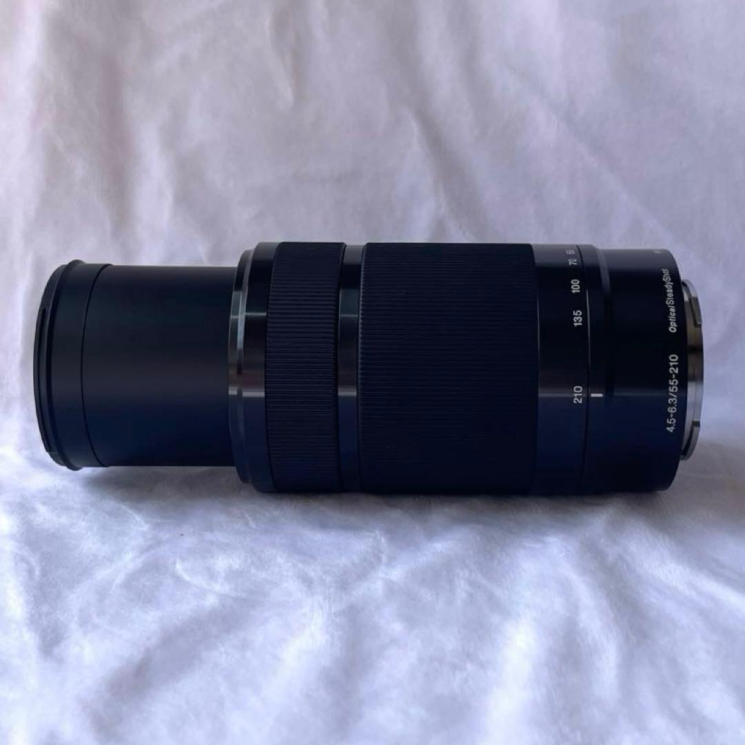 【新品未使用】SONY E55-210 4.5-6.3 備品付き4点セット