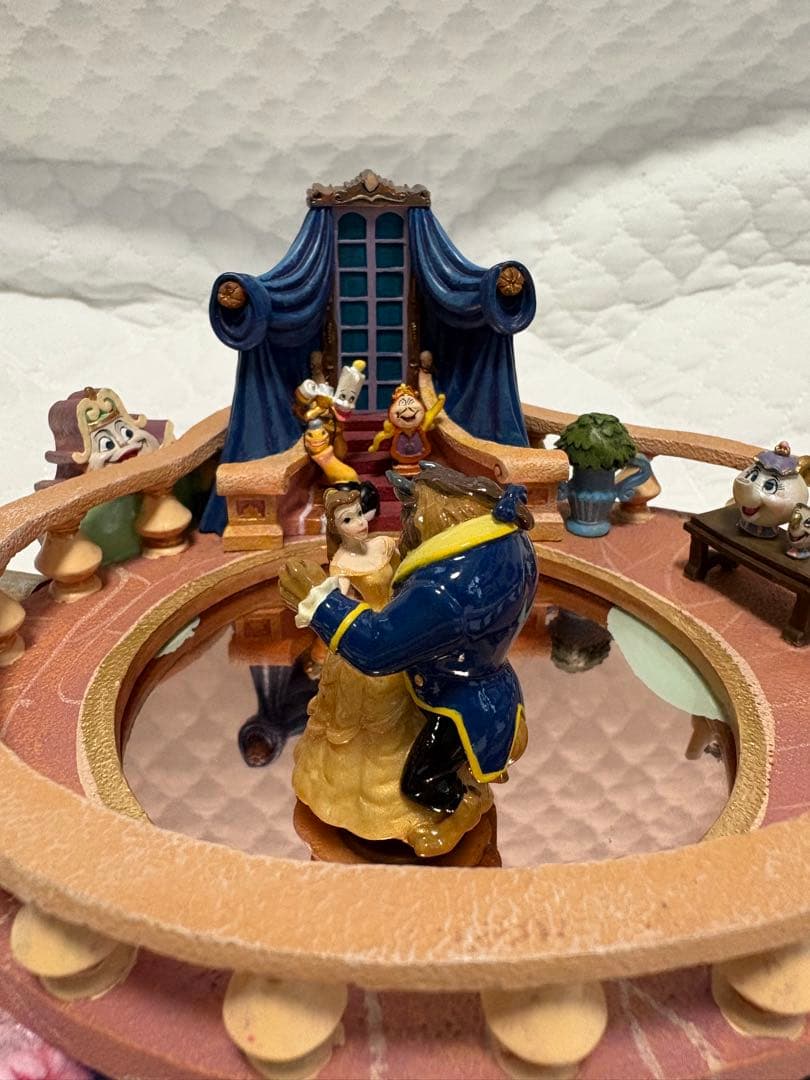 【希少品】美女と野獣 オルゴール ディズニー レトロ レア ベル プリンセス