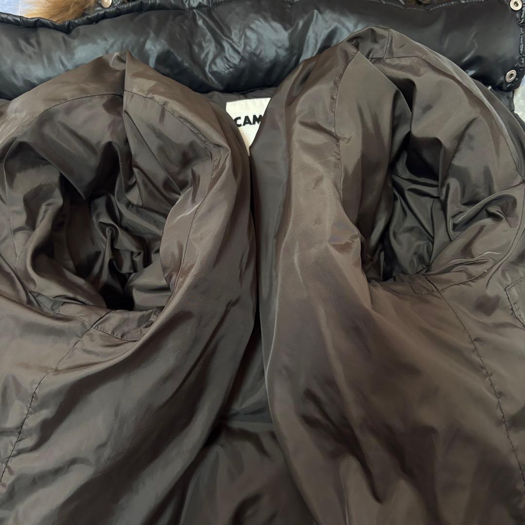 CAMP7 ダウンジャケット M 短丈 Y2K ファー付 お兄系　ギャル男
