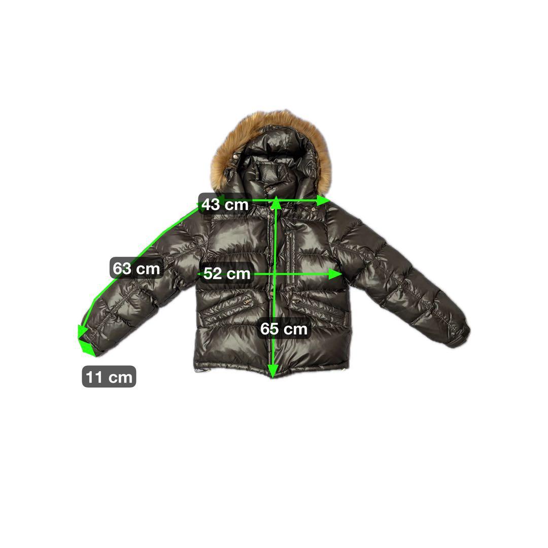 CAMP7 ダウンジャケット M 短丈 Y2K ファー付 お兄系　ギャル男