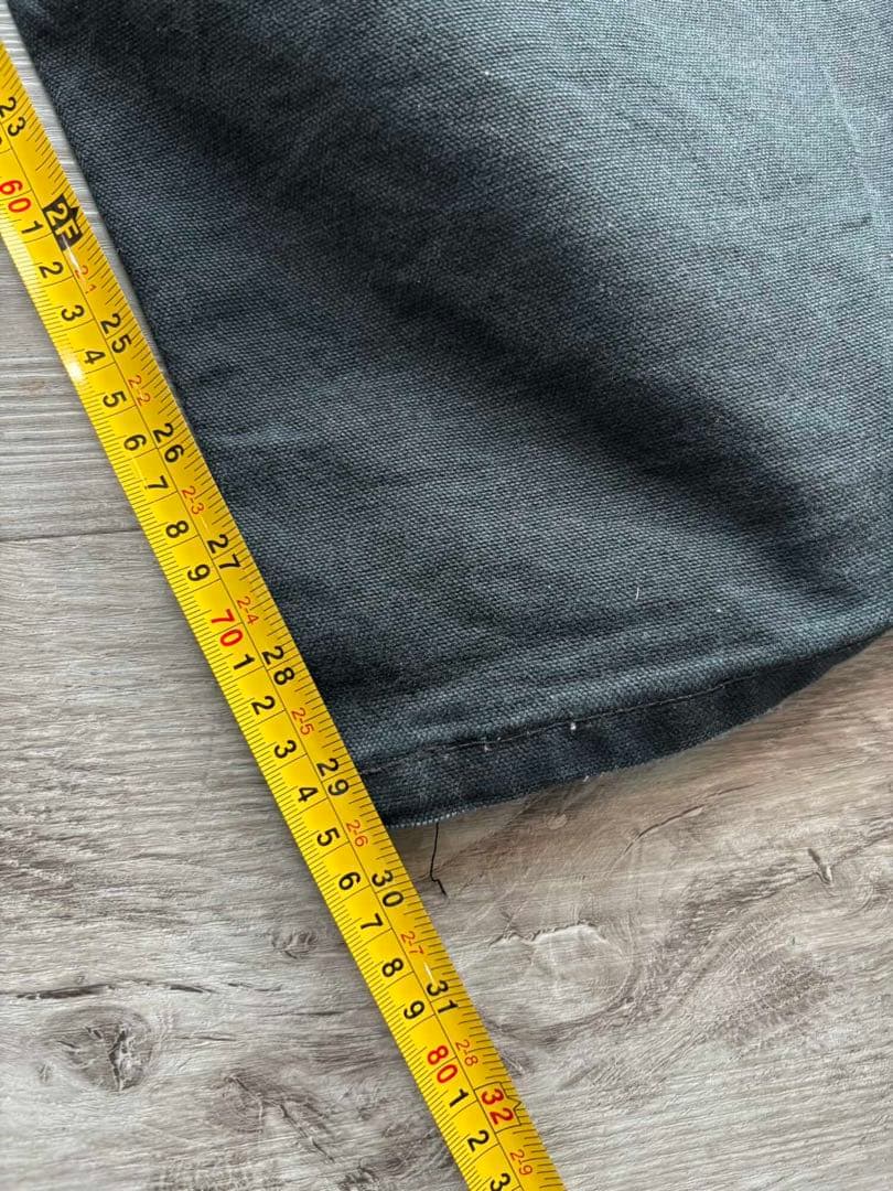 43 Carhartt オーバーオール ダブルニー ブラック フェード 00s