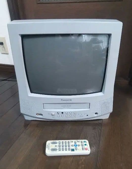 動作良好♪14インチ 2005年製★パナソニック テレビデオ VHSビデオ