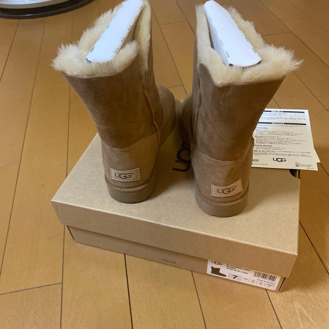 UGG ブラウン ムートンブーツ L