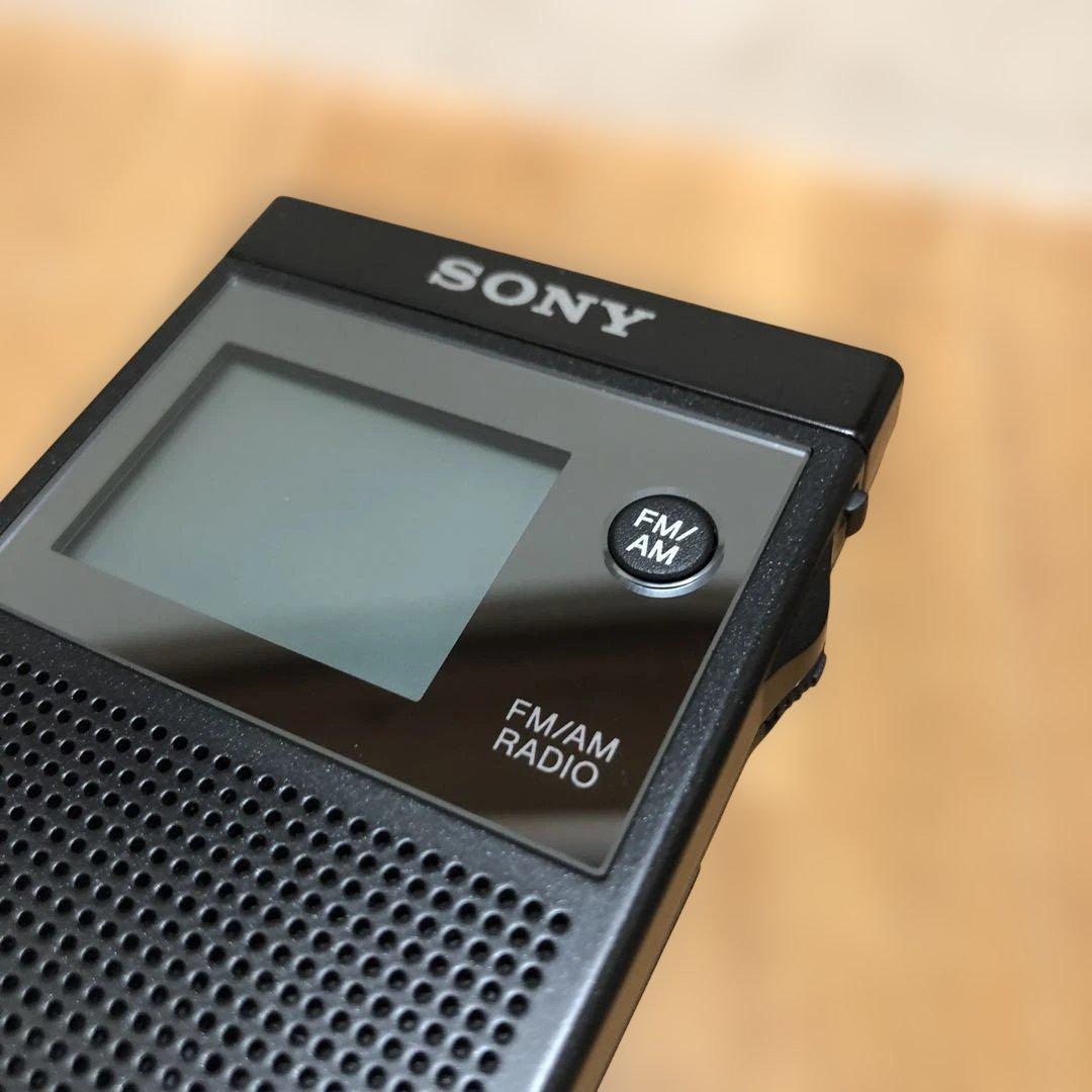 [美品] SONY ソニー FM/AMラジオ SRF-R356 ケース・説明書付