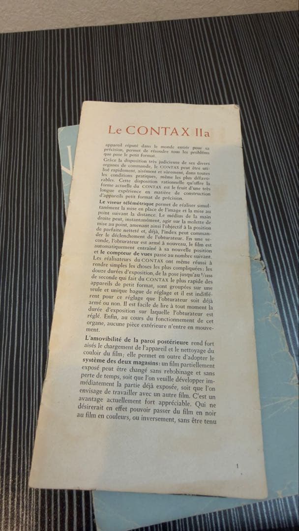 zeiss ikon Contax 2a レンジファインダー レンズ2本付き